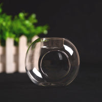 Creative Glass Candle Holder Round Candle Holder