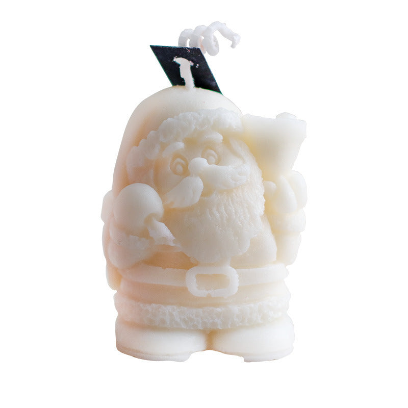 3D Santa Claus Shape Scented Candle Diy