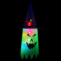 Cloth Art Ghost Halloween String Lights