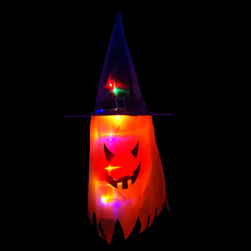 Cloth Art Ghost Halloween String Lights