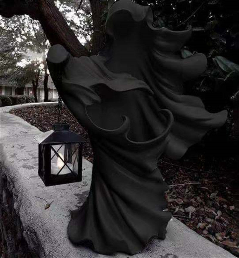 Faceless Ghost Sculpture Halloween Home Decor