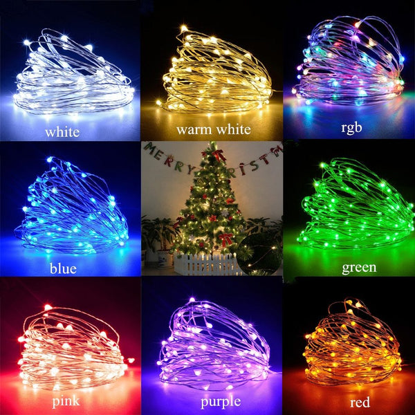 Christmas Light Led Outdoor Battery USB Powered