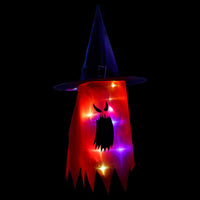 Cloth Art Ghost Halloween String Lights