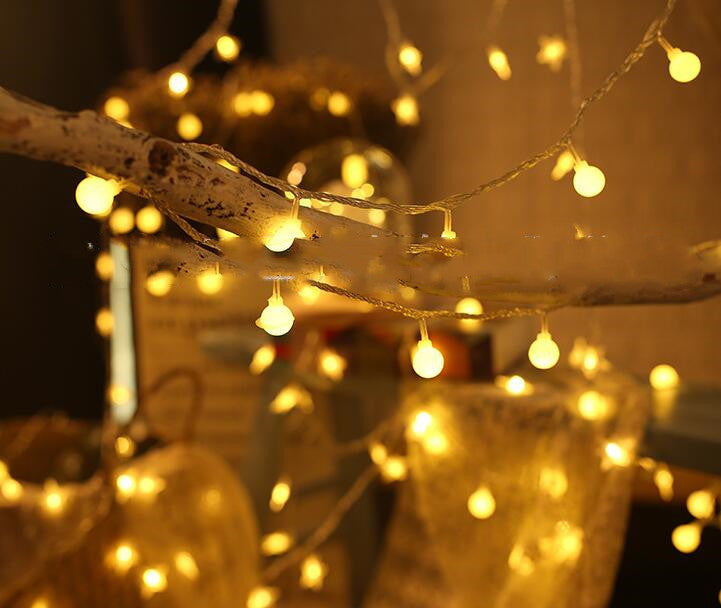 Small Ball Lights Christmas Home Decor