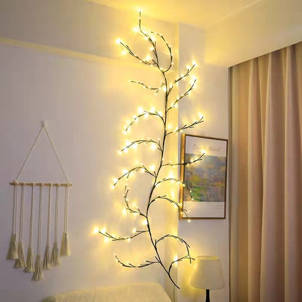 Vines With Lights Christmas Garland Light Flexible