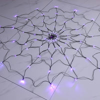 LED Spider Web Lights Halloween Decoration