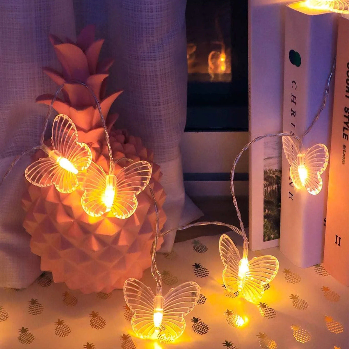 Butterfly Christmas Decoration Light String