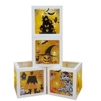 Halloween Balloon Boxes Black Transparent Box