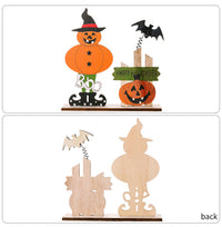 Halloween Decorations Wooden Desktop Ornaments Spring