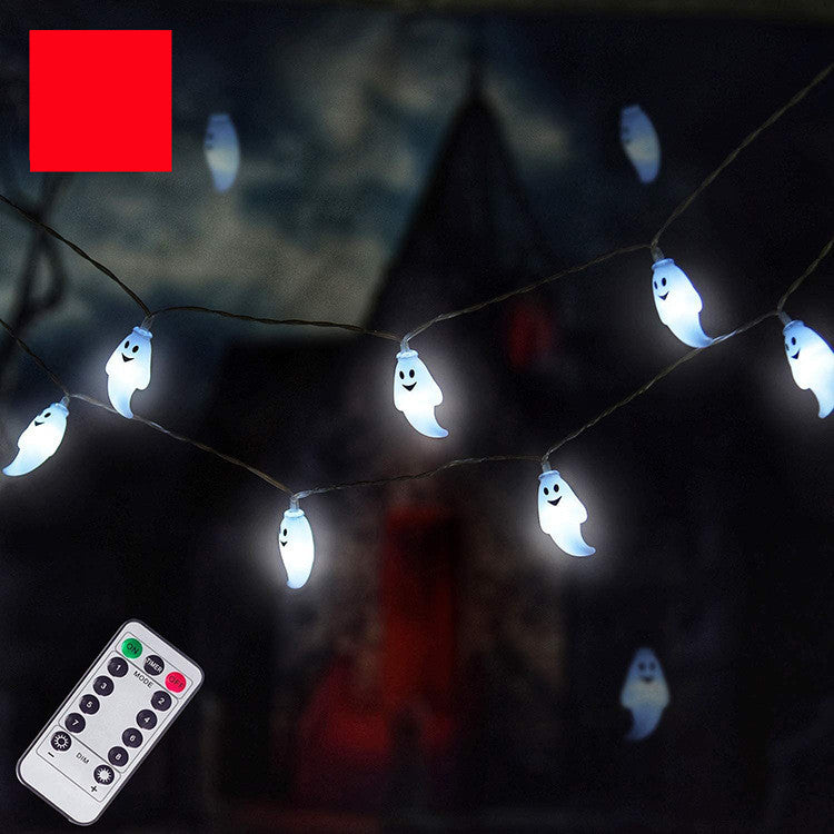 Halloween Decoration LED Ghost Light String