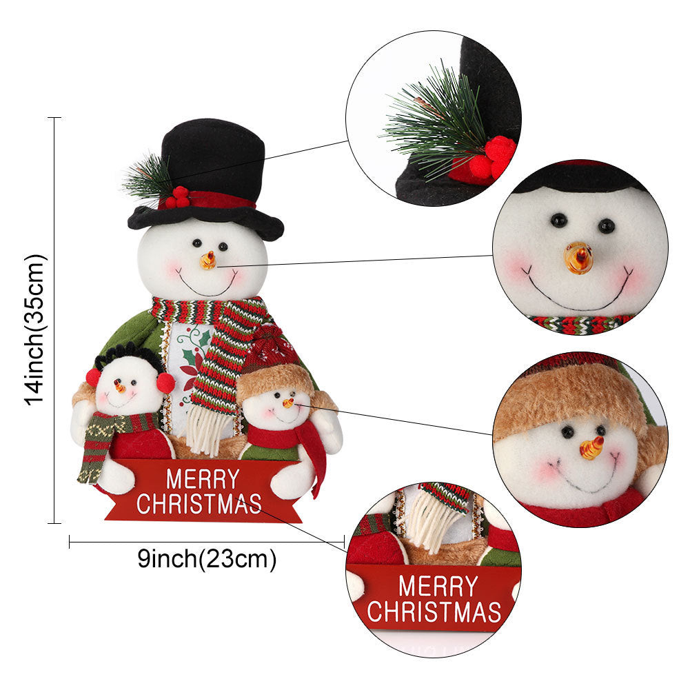 Christmas Gift Santa Claus Snowman Ornaments