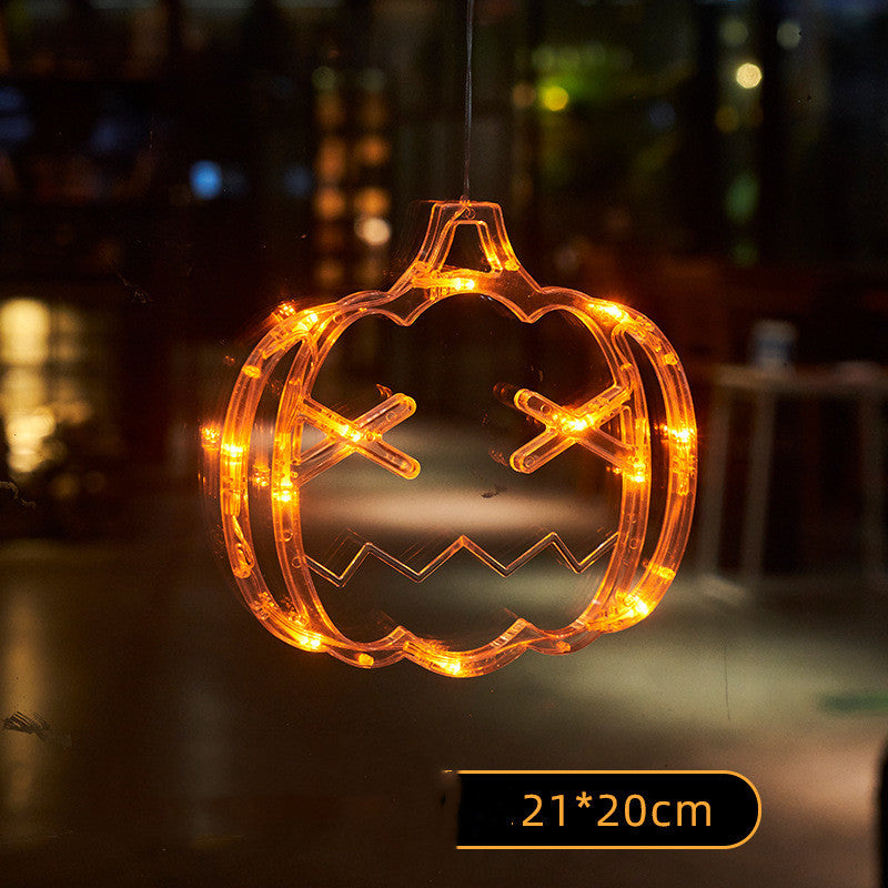 LED Lights Spider Pumpkin Hanging Ghost