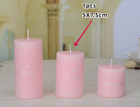 Scented Candle Classic Column Birthday Romantic